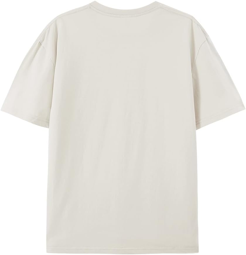 Science Cat Photosynthesis Retro Cotton Tee Large Beige - As Pictured