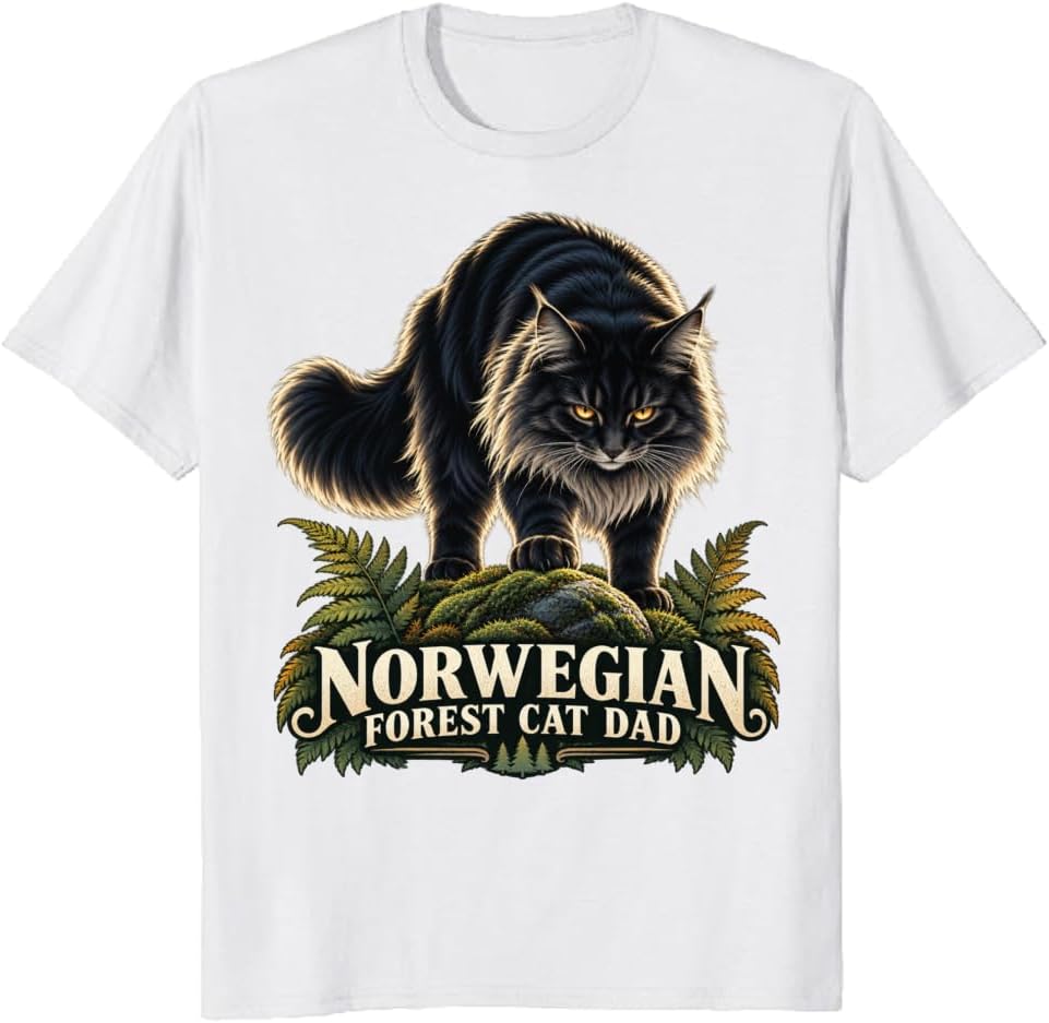 Scottish Fold Mom T-Shirt Rim Lit Teacup Cat Graphic Tee - S4