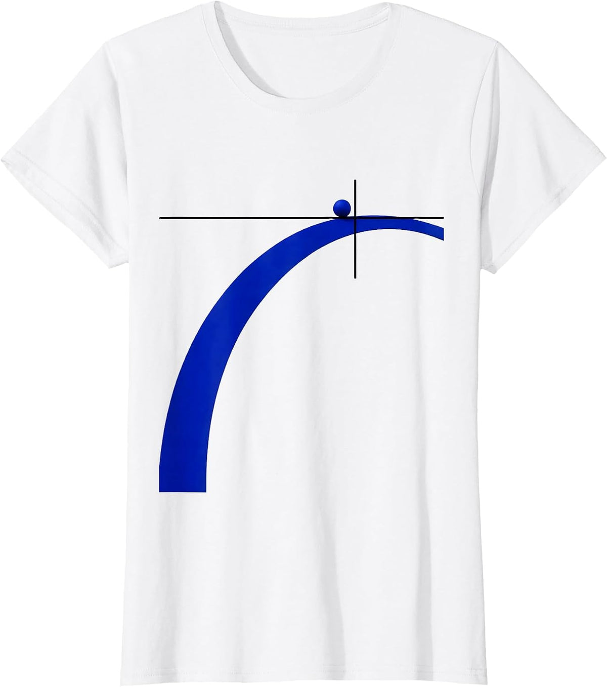 Women's Solubility Curve Swiss International Science Nerd Humor T-Shirt - White