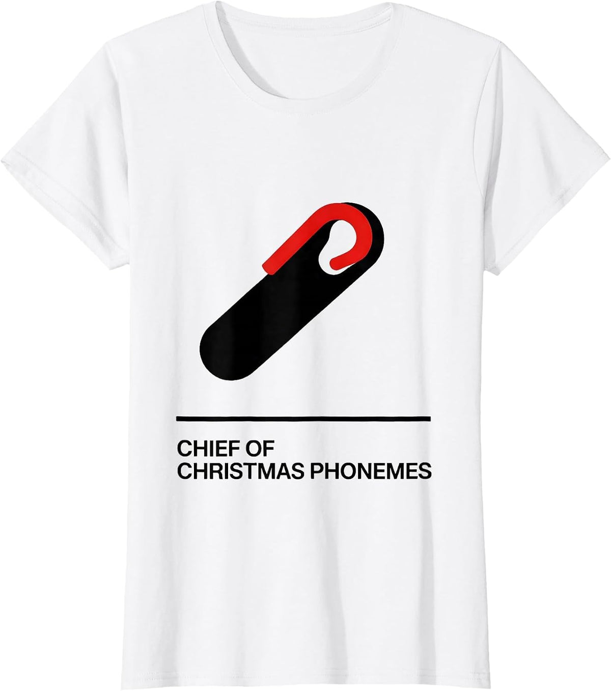 Chief Of Christmas Phonemes Funny Speech Therapist SLP T-Shirt - White