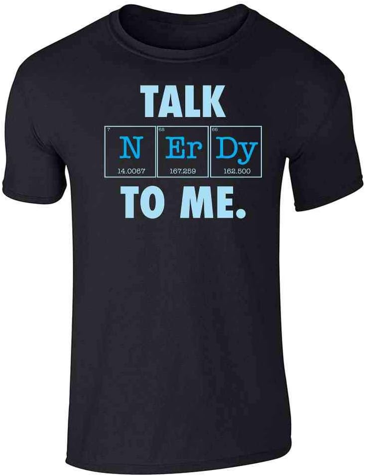 Chemistry Element Wordplay T-Shirt for Science Fans Adult T-Shirt - Sstee | Black