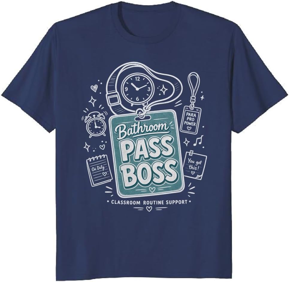 School Paraprofessional T-Shirt Floral Staff Appreciation Tee - S5
