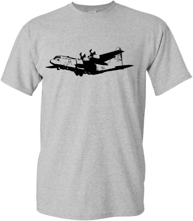 C-130 Cargo Plane - T-Shirt - Sport Gray