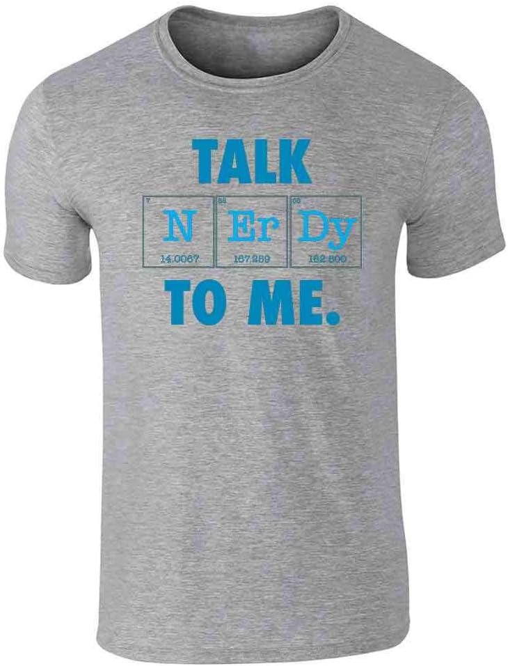 Chemistry Element Wordplay T-Shirt for Science Fans Adult T-Shirt - Sstee | Grey