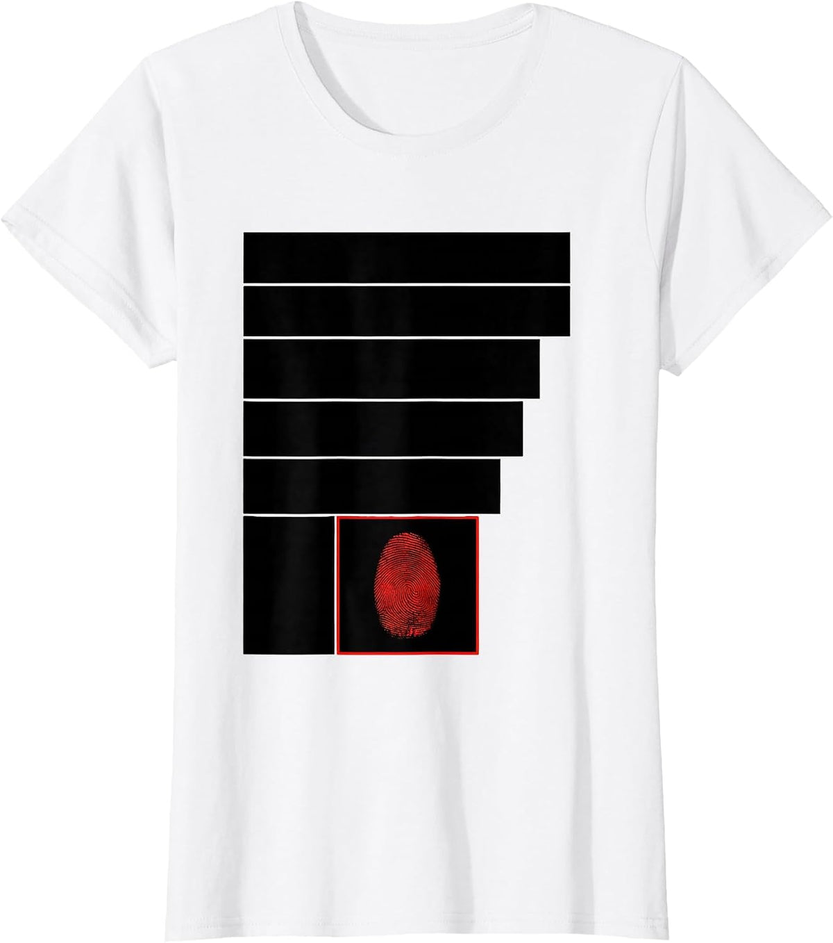 Women's Disrupted Lines AAC Therapy Communication Advocate T-Shirt - White