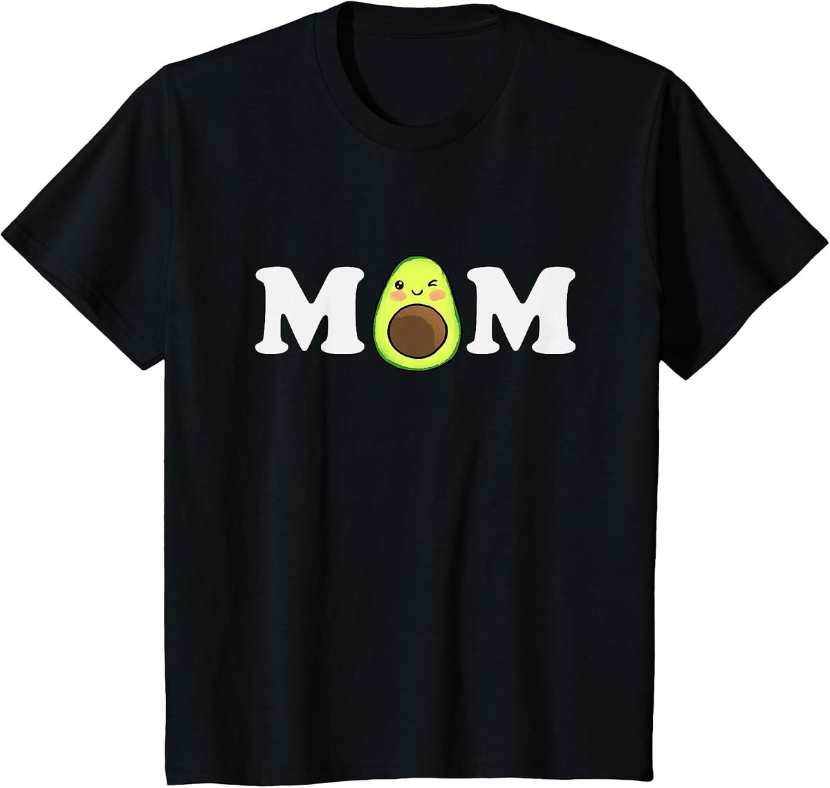 Funny Avocado Mom Guacamole Cinco De Mayo Vegan Fruit Lovers T-Shirt - Black