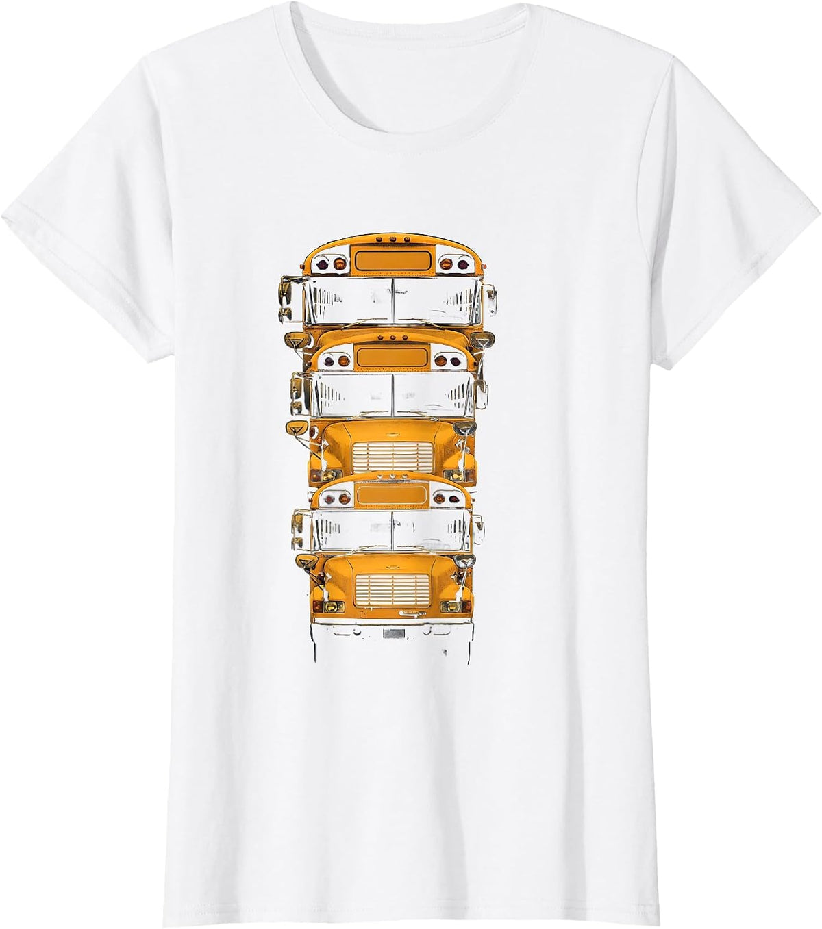School Bus Driver Appreciation Humor Bus Driver Gift T-Shirt - White