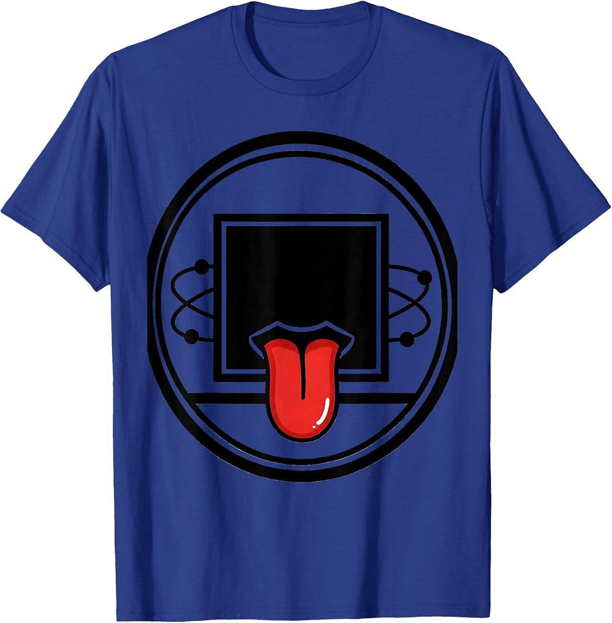 Can I Lick It Periodic Table Science Dare T-Shirt - Royal Blue