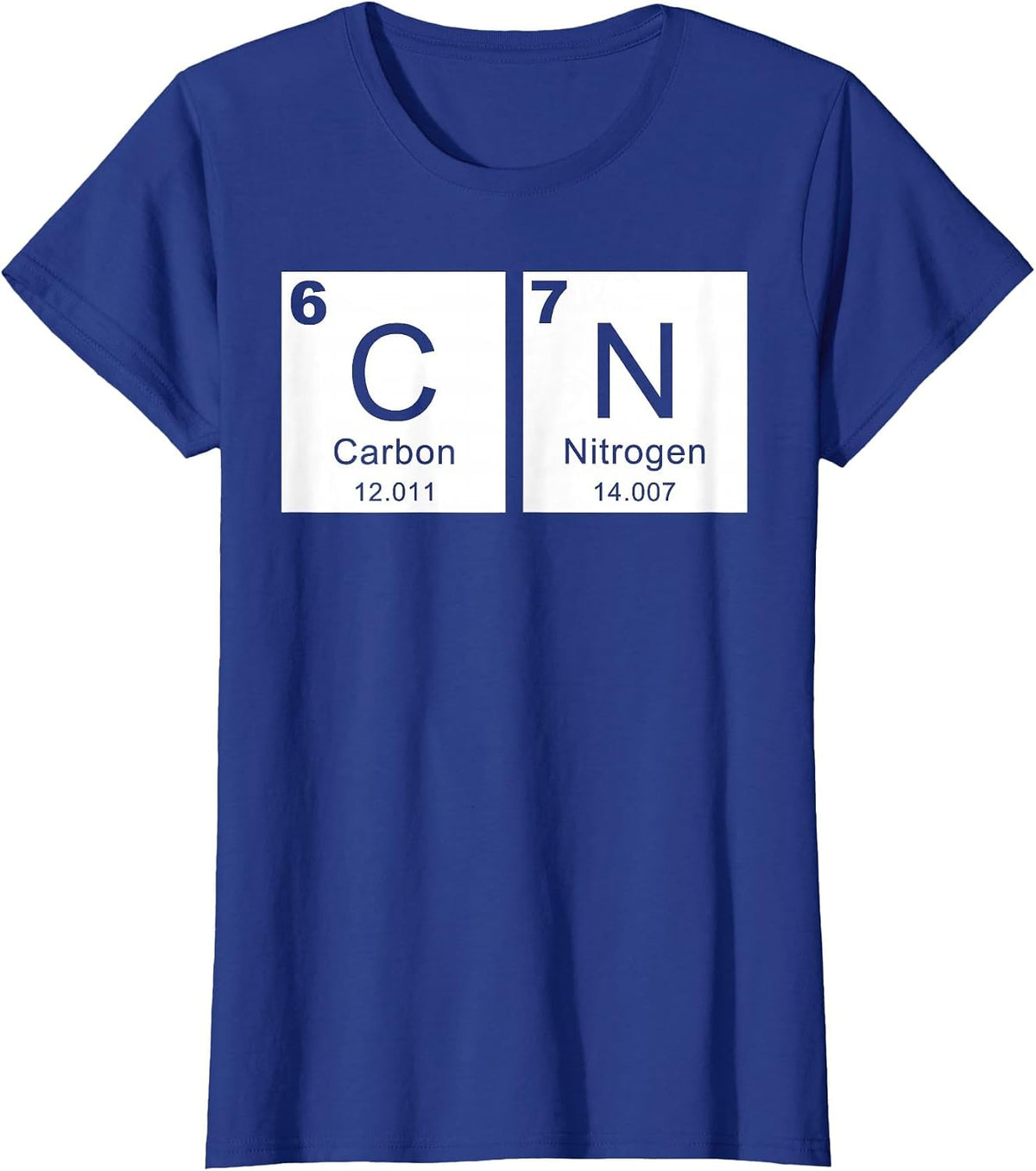 Fun 67 Meme Six Seven Funny Science Teacher Periodic Table T-Shirt - Royal Blue