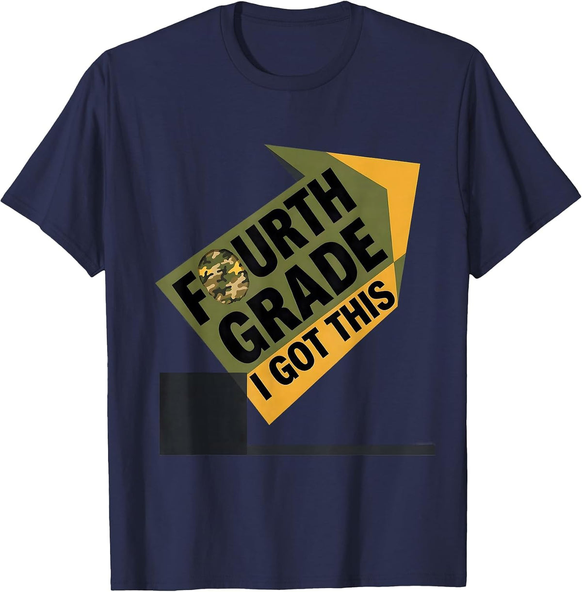 Men's Fourth Grade I Got This Camo Back To School Boys T-Shirt - Navy Blue