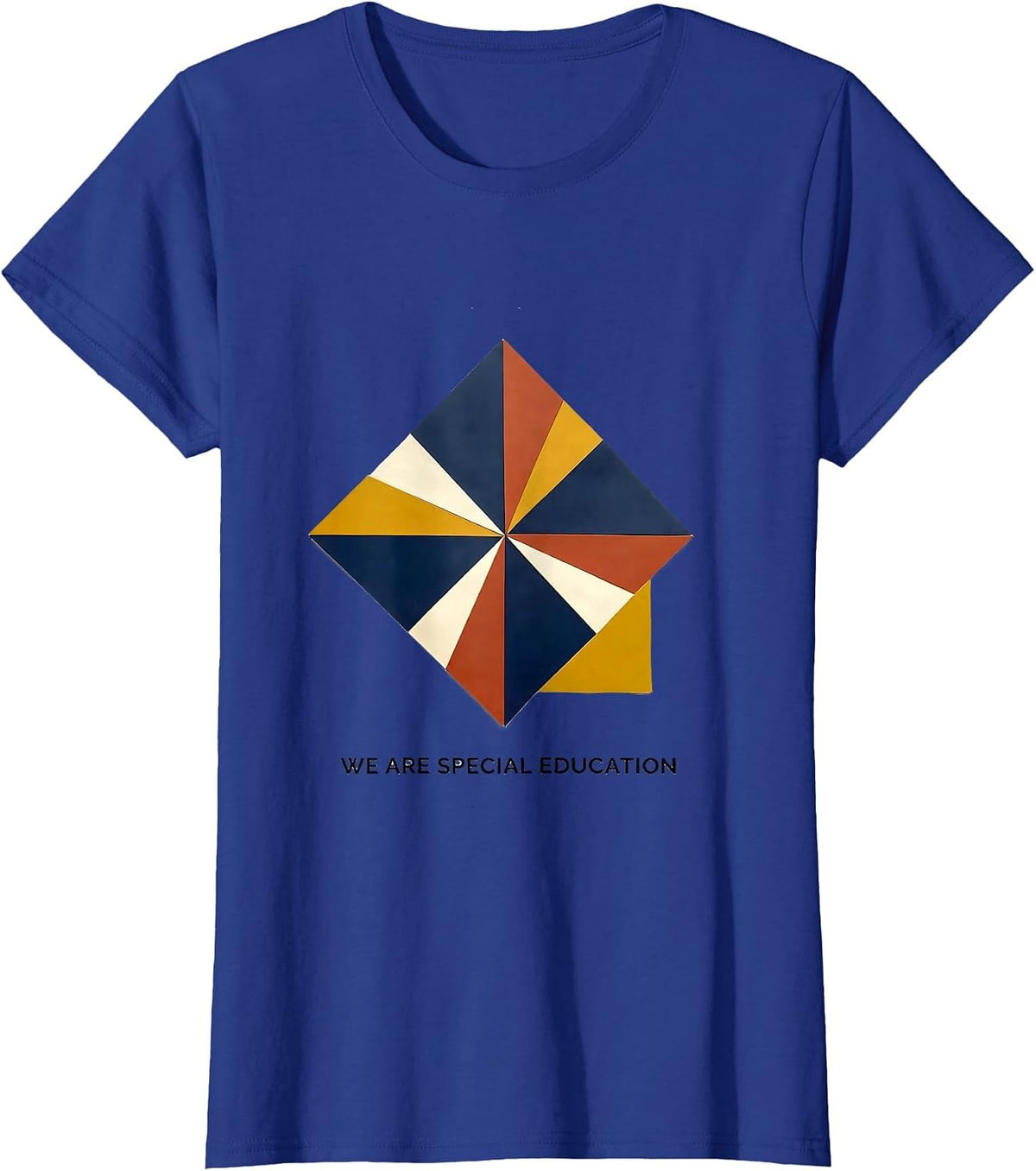 Women's We Are Special Education Teacher Awareness Inclusion Week T-Shirt - Royal Blue