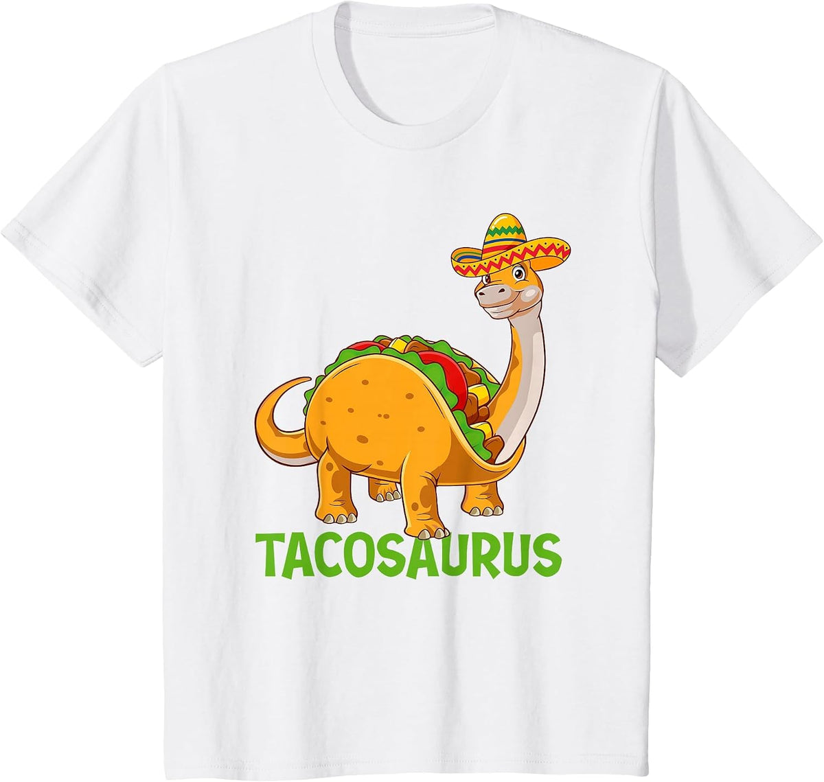 Tacosaurus - Taco Lover Mexican Food Taco Tuesday T-Shirt - White