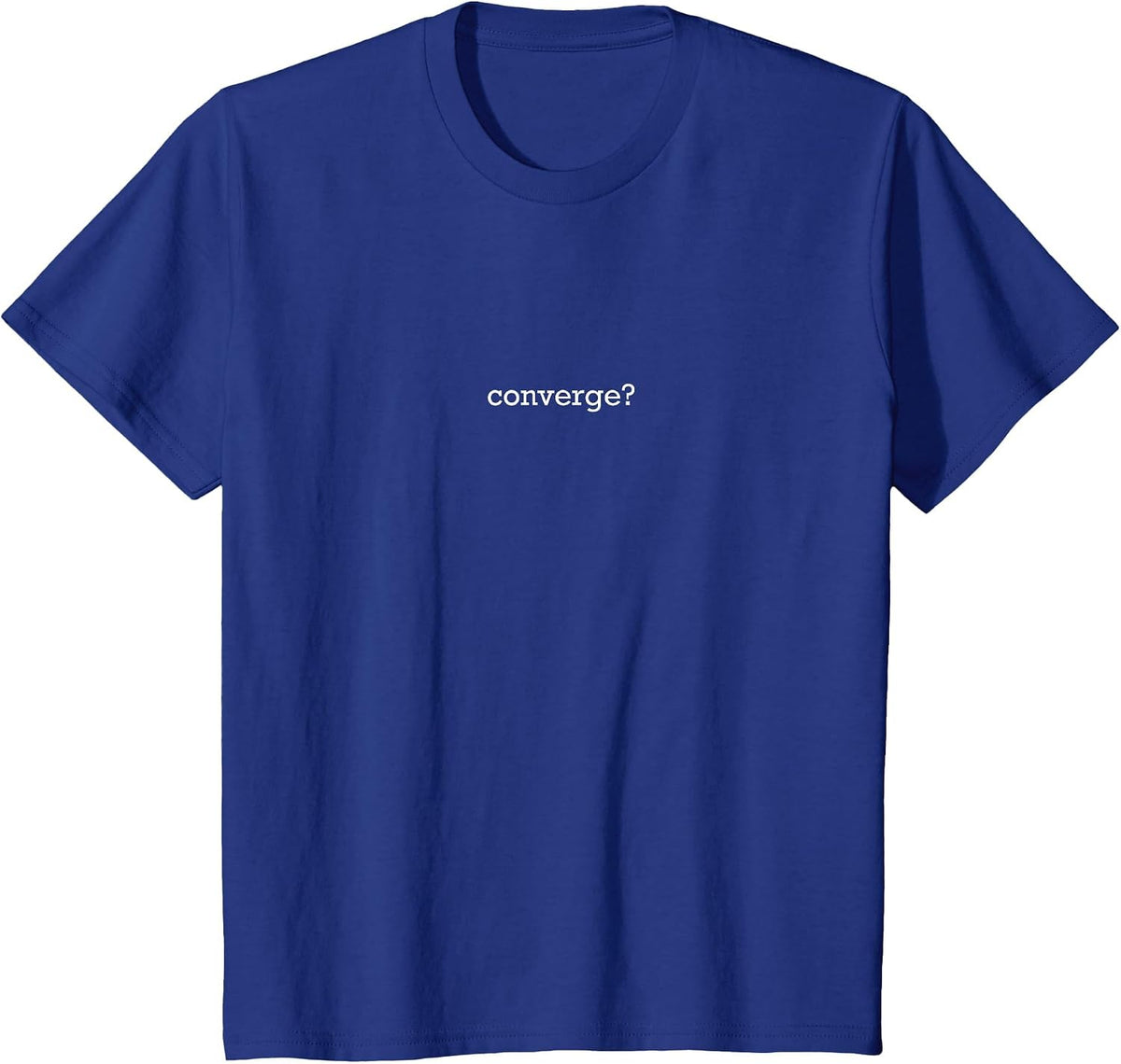 blackpenredpen Ultimate Calculus Infinite Series Convergence T-Shirt - Royal Blue
