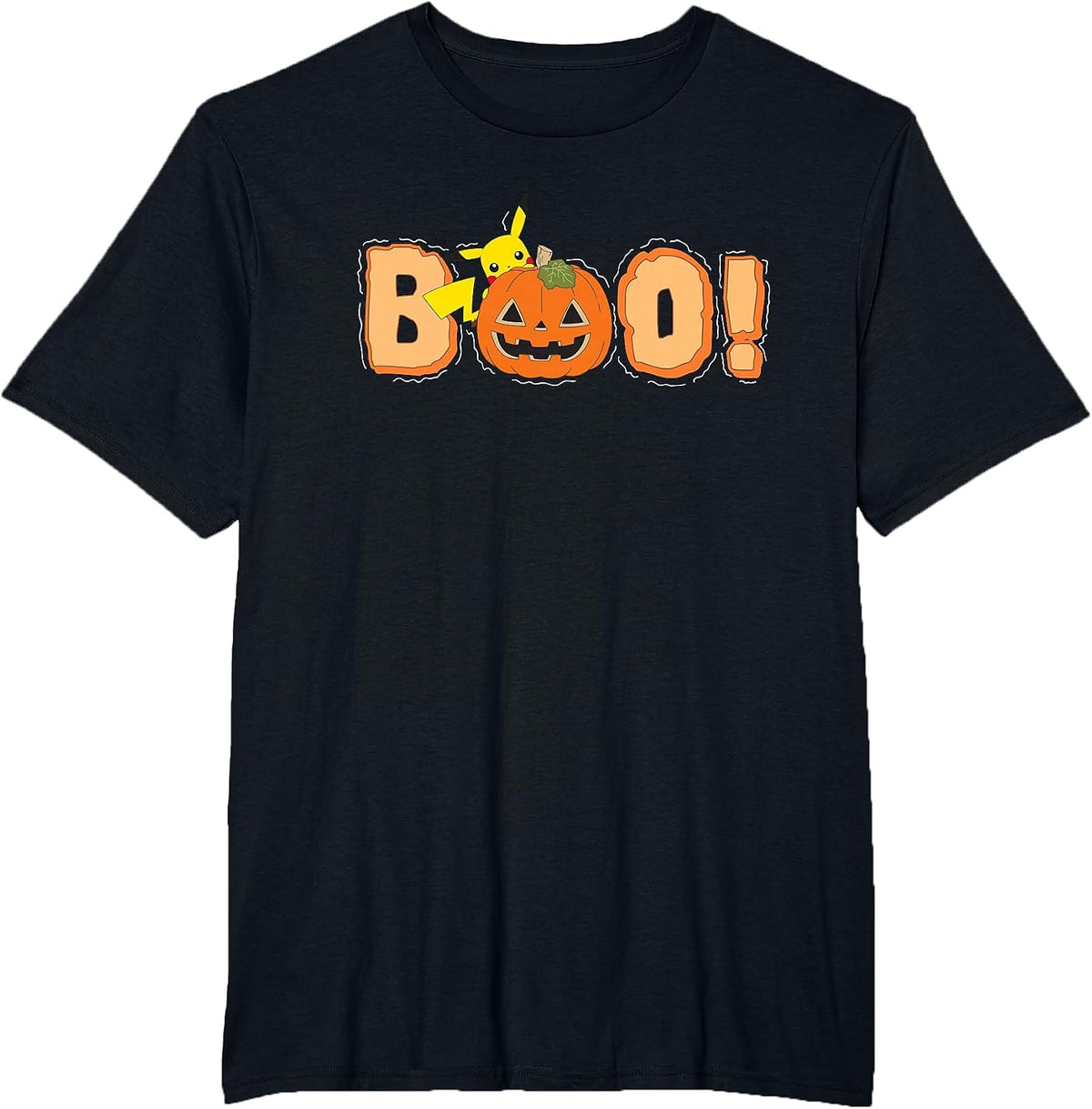 Halloween Pika Boo! T-Shirt - Black