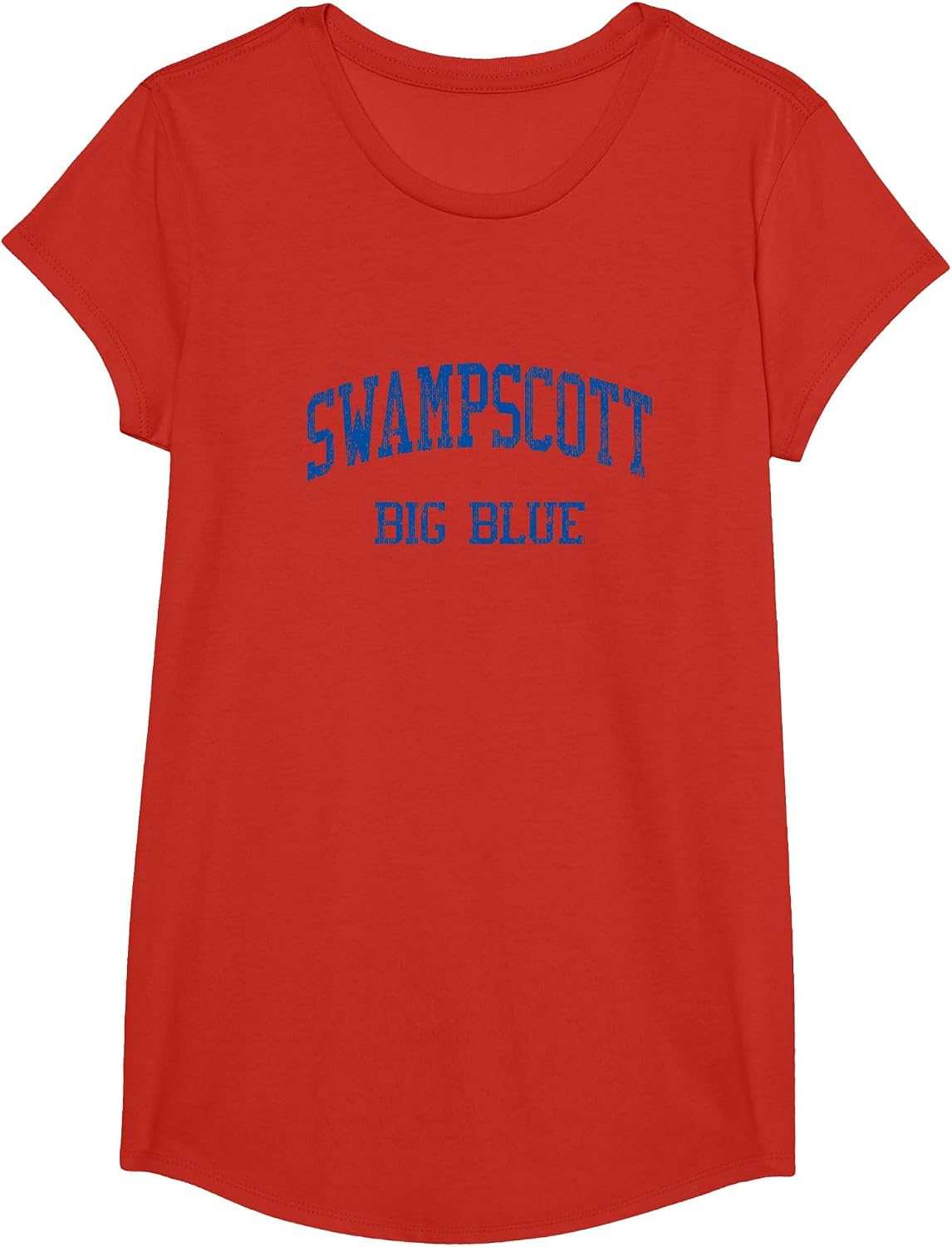 Swampscott High School HS Swampscott MA Vintage Sports T-Shirt - Girls Red