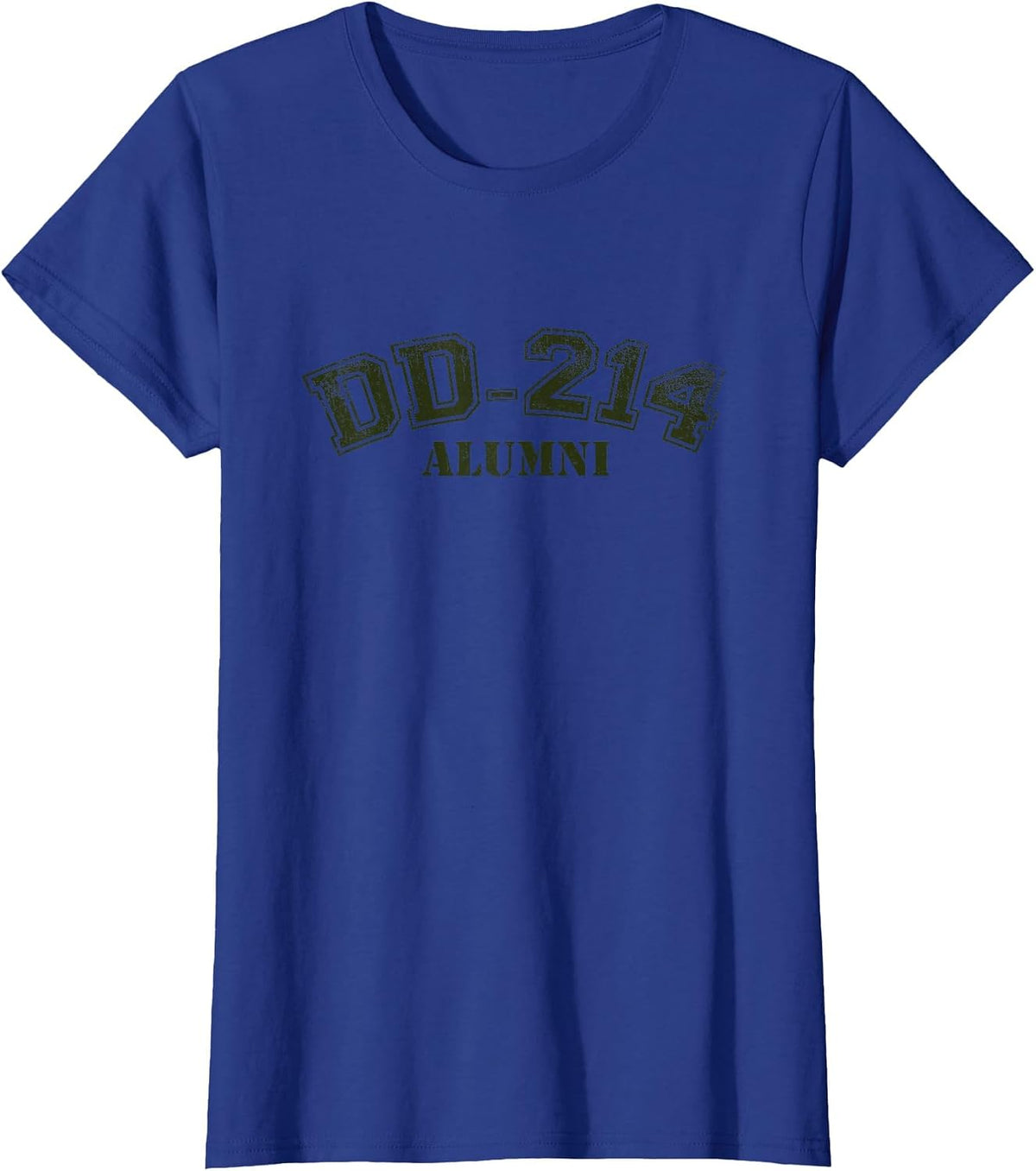 DD-214 Alumni T-Shirt Independence, Veterans & Memorial Day T-Shirt - Royal Blue