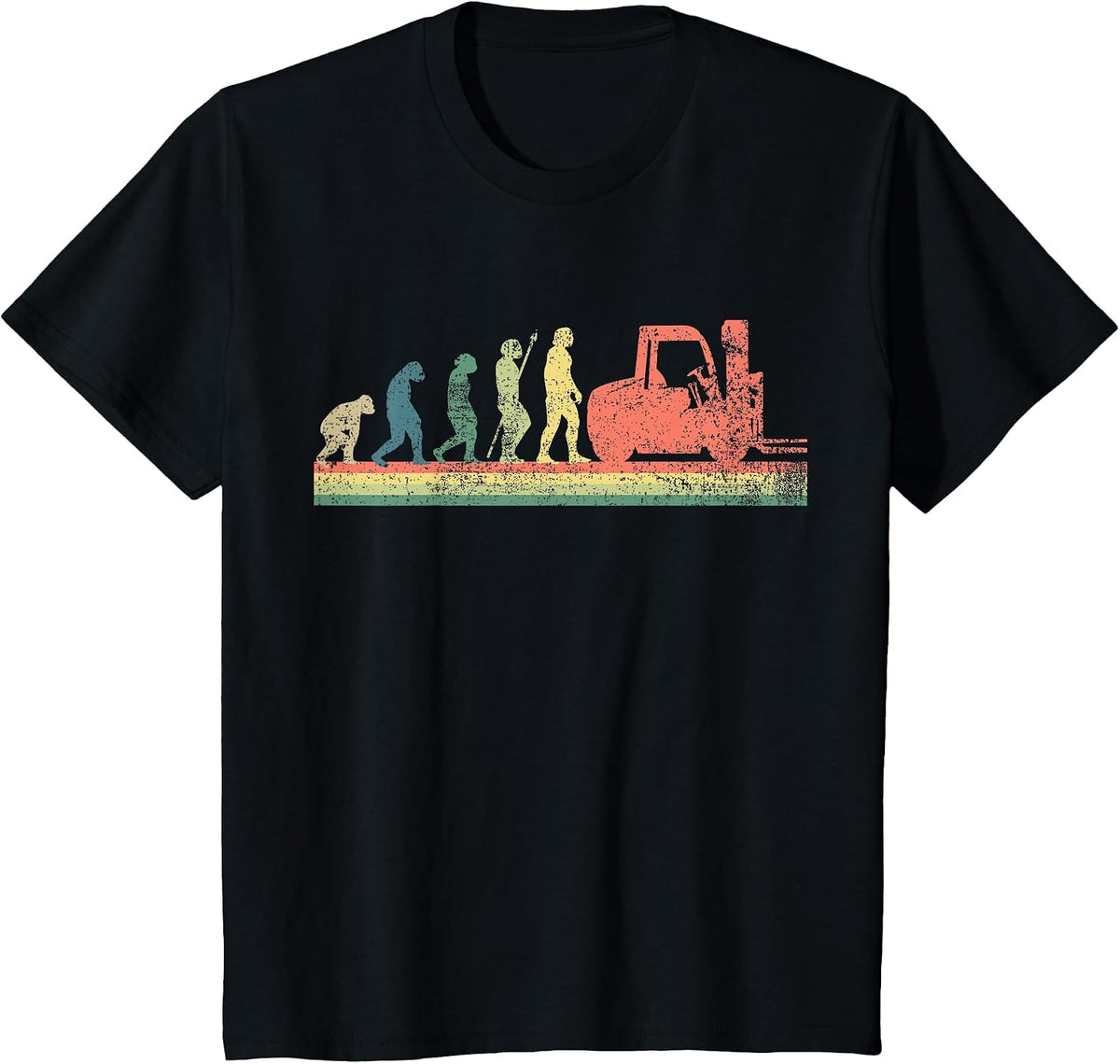 Forklift T-Shirt - Black