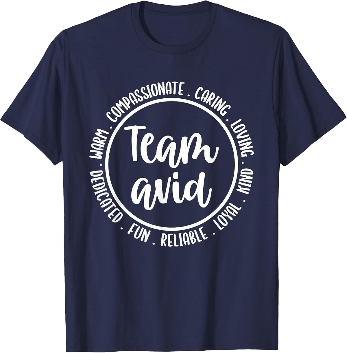 Avid Teaching Accessories Essentials Program AVID Teacher T-Shirt - Navy Blue