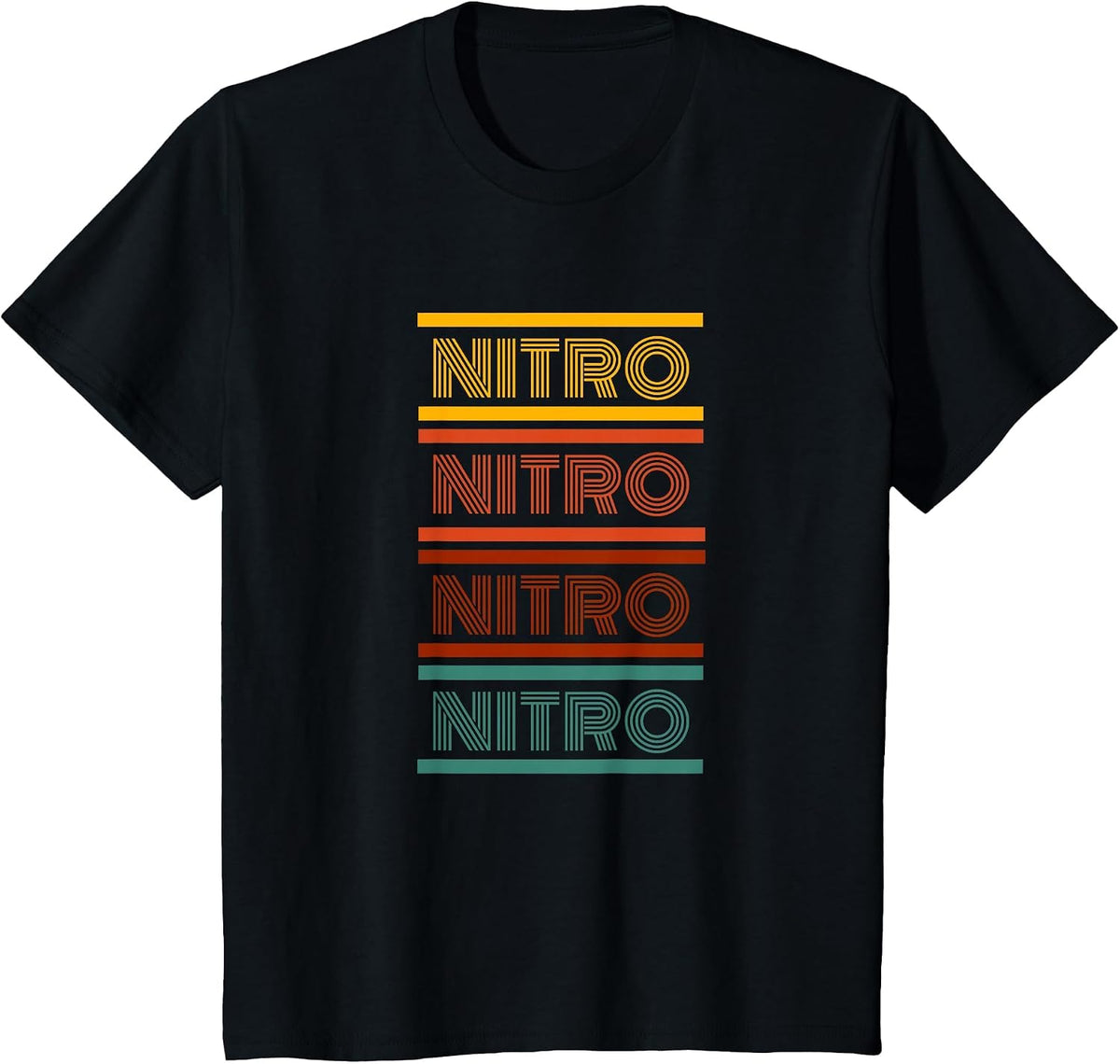 Nitro Car T-Shirt - Black