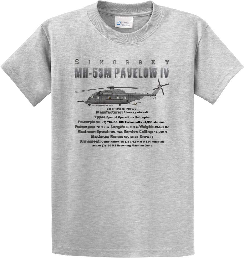 MH-53M Pave Low IV Short Sleeve T-Shirt - Ash Gray