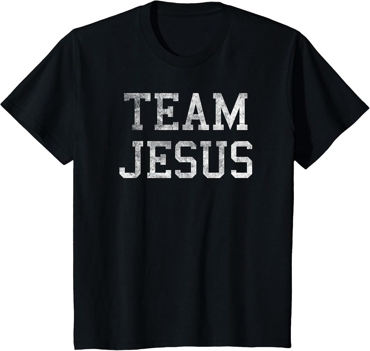 Funny Bible Study Team Jesus Vintage T-Shirt - Black