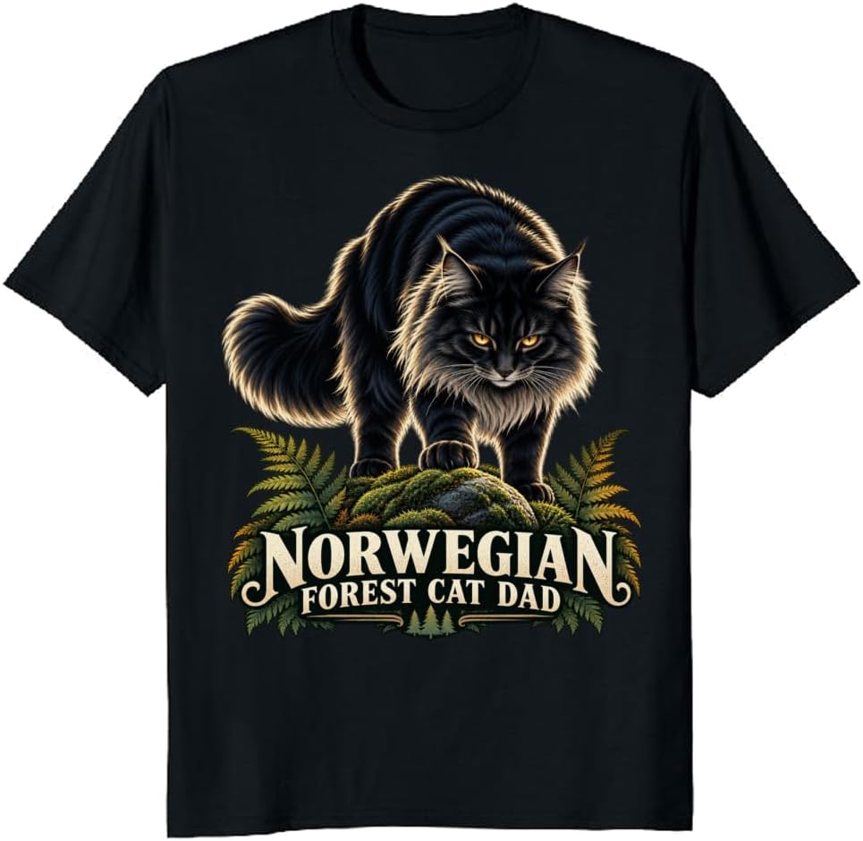 Scottish Fold Mom T-Shirt Rim Lit Teacup Cat Graphic Tee - S6