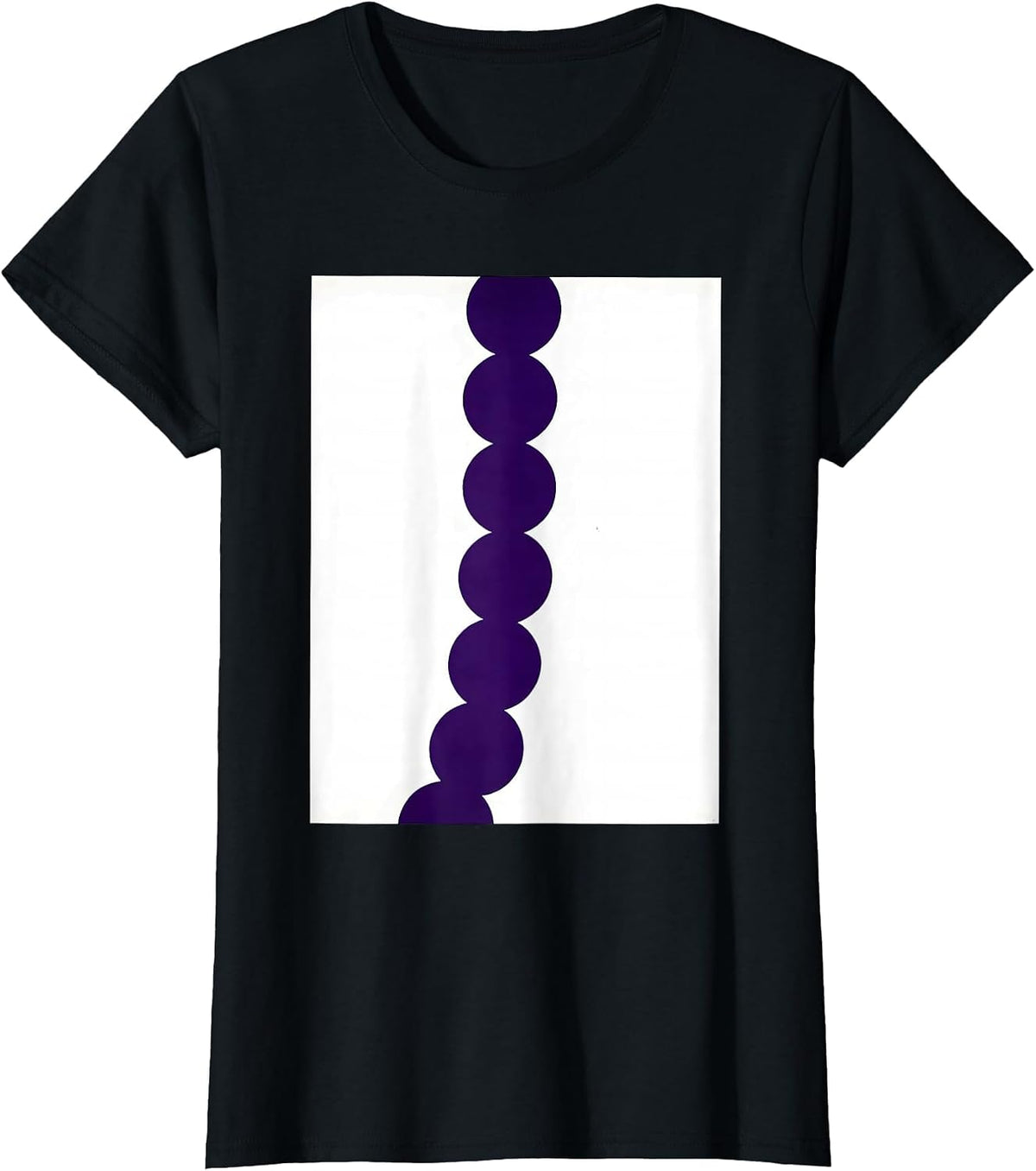 Carnival Beads Minimalist Mardi Gras Party Group T-Shirt - Black