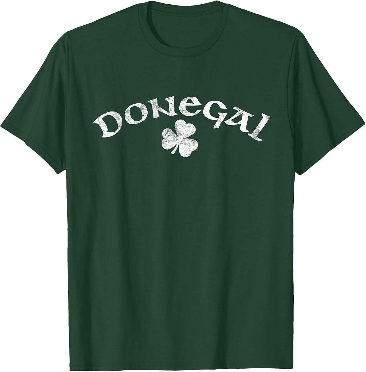 Donegal Ireland Shamrock T-Shirt - Dark Green