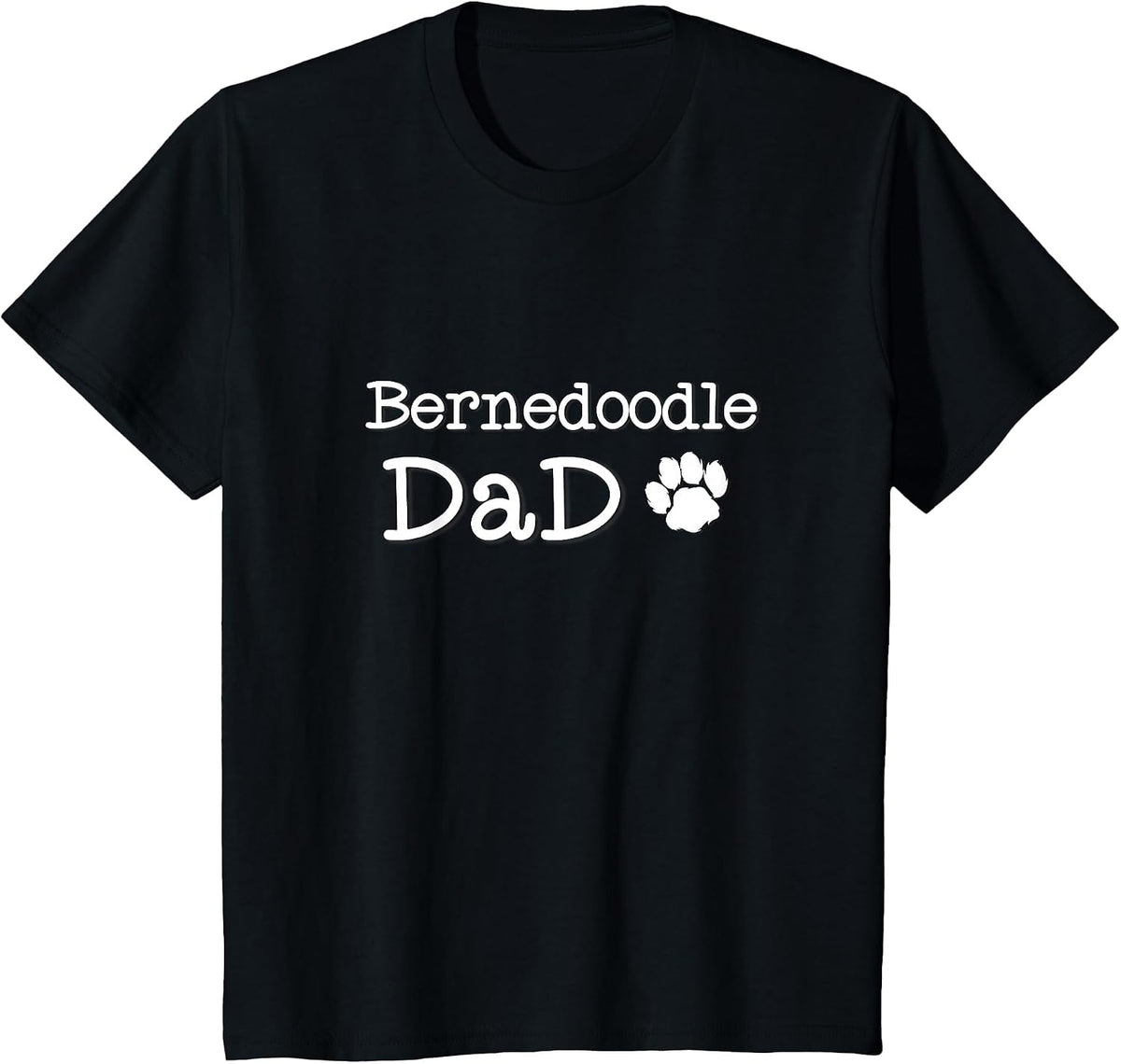 Bernedoodle Dad T-Shirt - Black