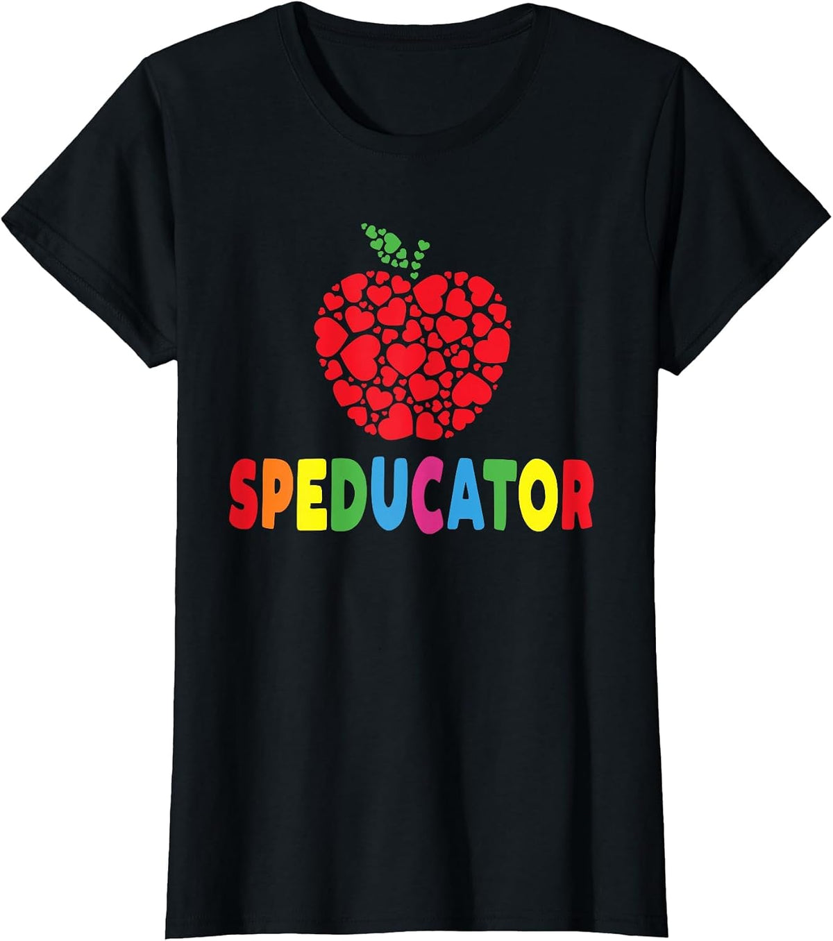 Speducator Educator for SPED Special Education Teacher T-Shirt - Black