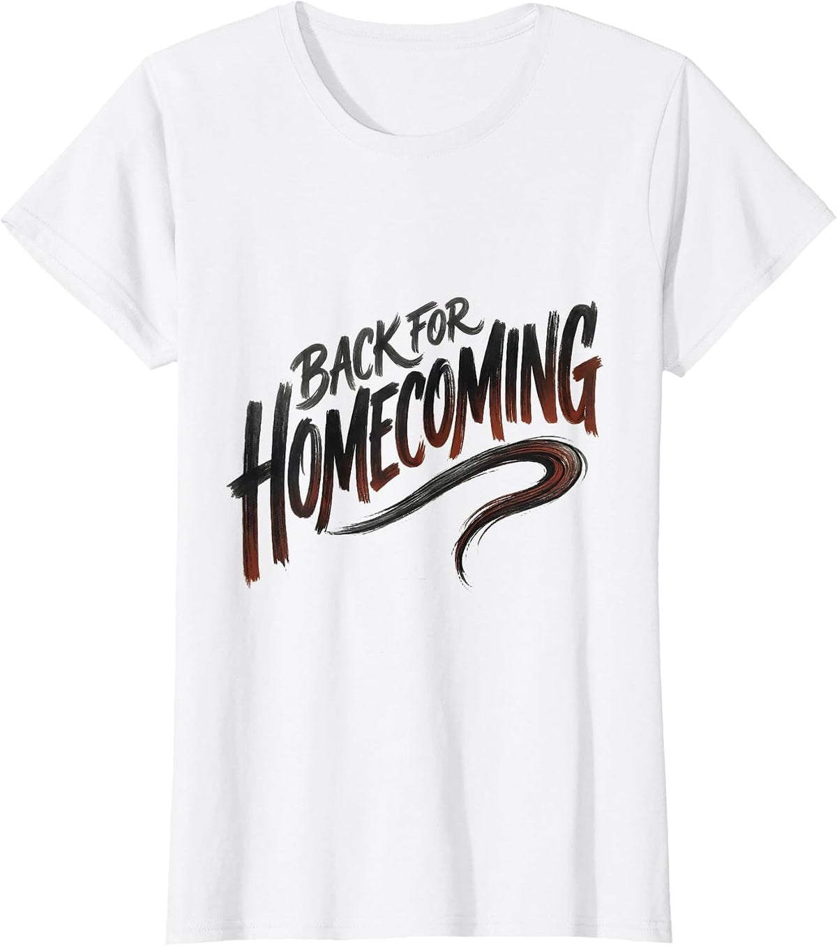 Women's Back For Homecoming Patriotic Spirit Week Team Fan T-Shirt - White