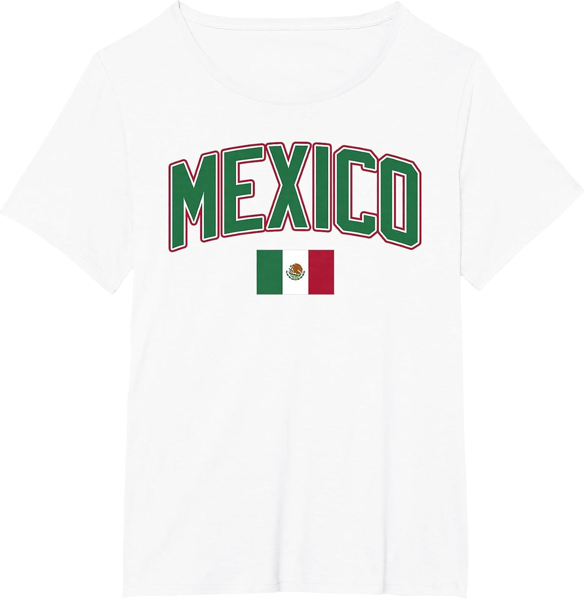 Mexico Flag Mexican Hispanic Siesta Pride Vintage T-Shirt - White