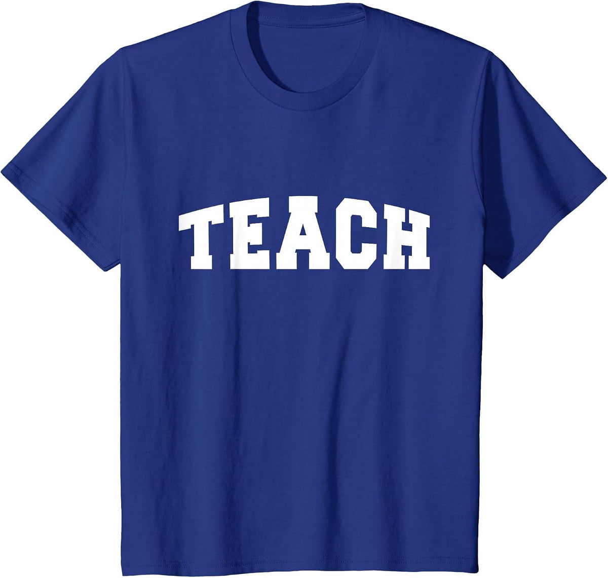Cute Tee for Teachers, Elementary School, Teacher Day T-Shirt - Royal Blue
