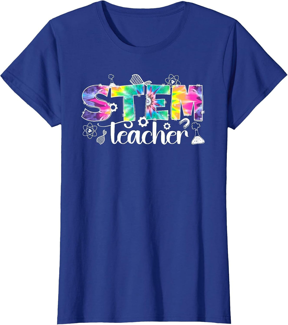 STEM Teacher Appreciation STEM Teaching T-Shirt - Royal Blue