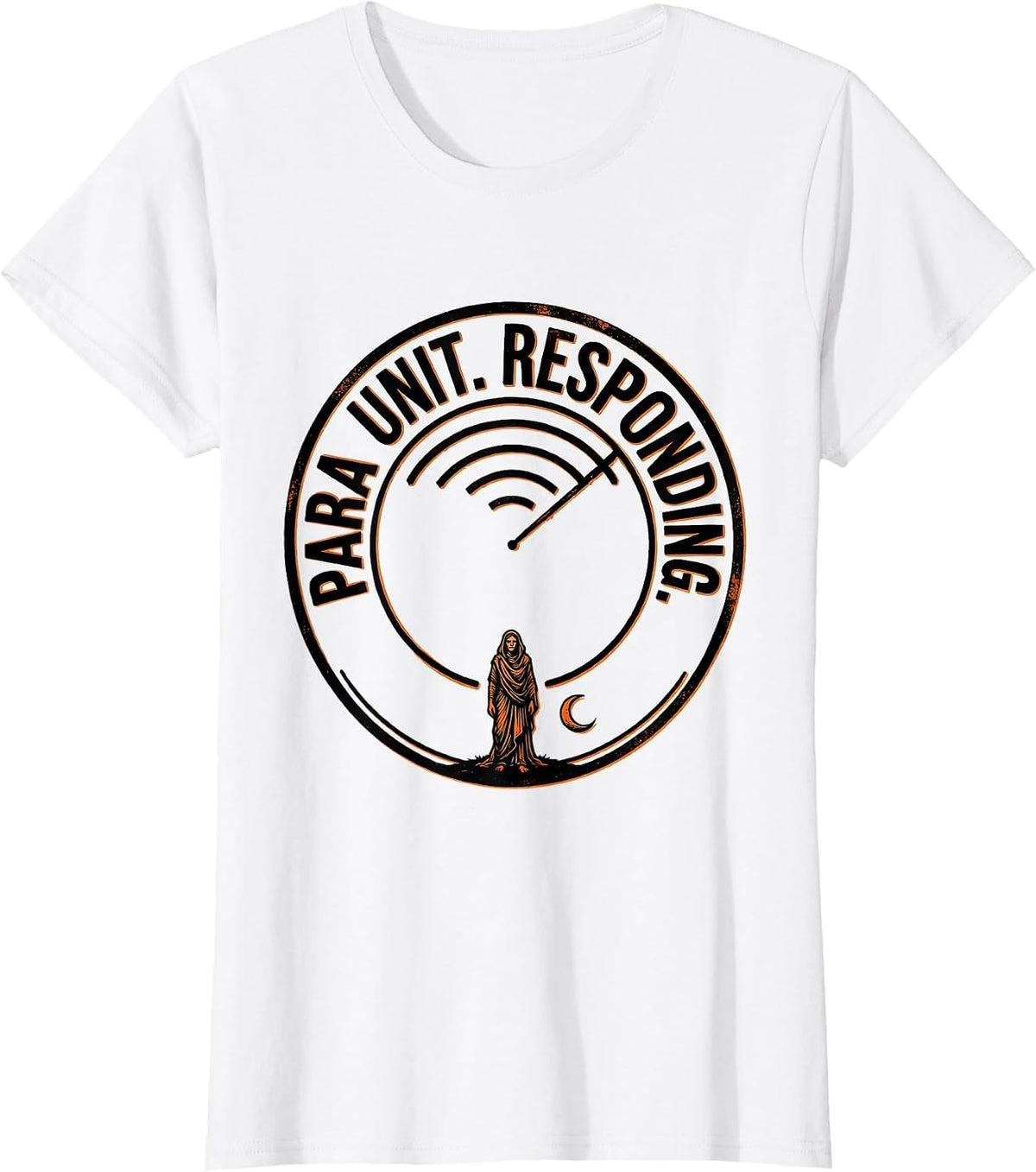 Para Unit Responding Funny Para Normal Activities SPED T-Shirt - White
