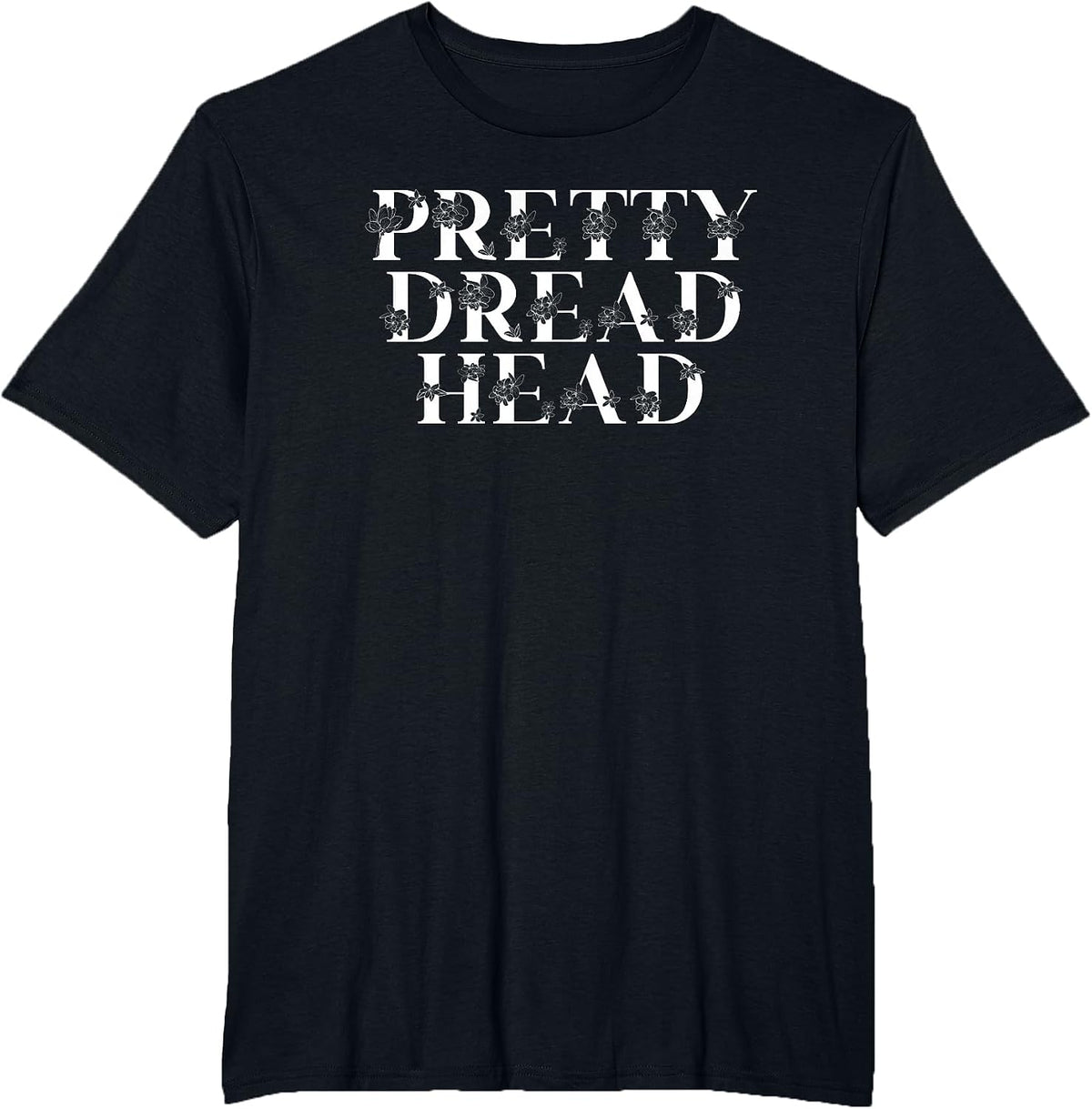Loc'd Natural Hairstyle Dread Head Dreadlocks Loctician T-Shirt - Black