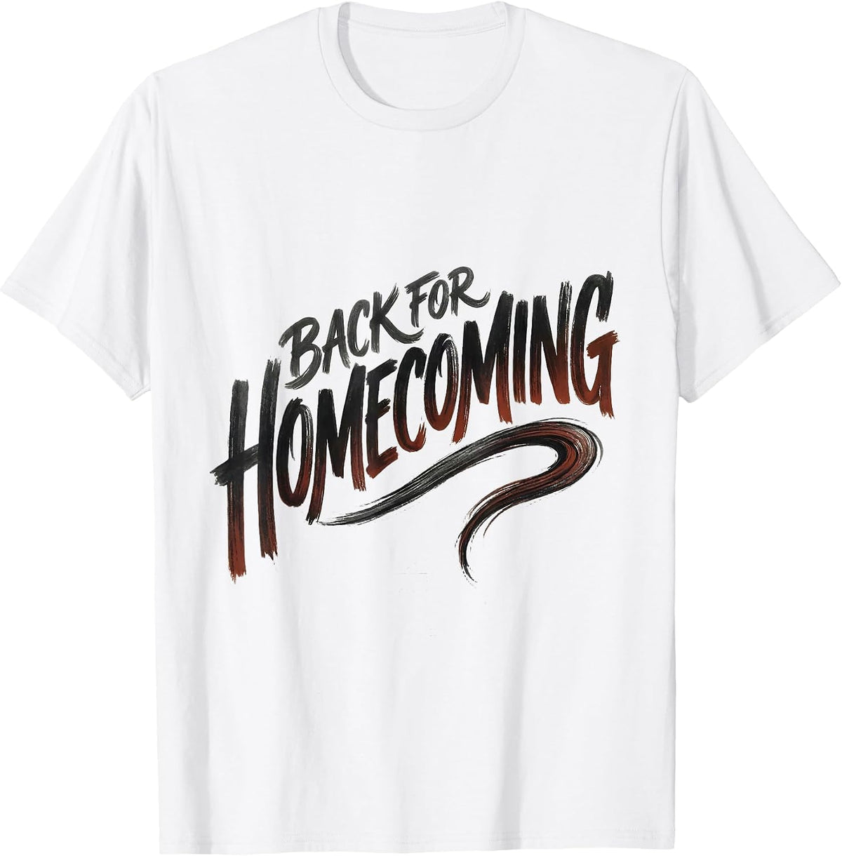 Men's Back For Homecoming Patriotic Spirit Week Team Fan T-Shirt - White