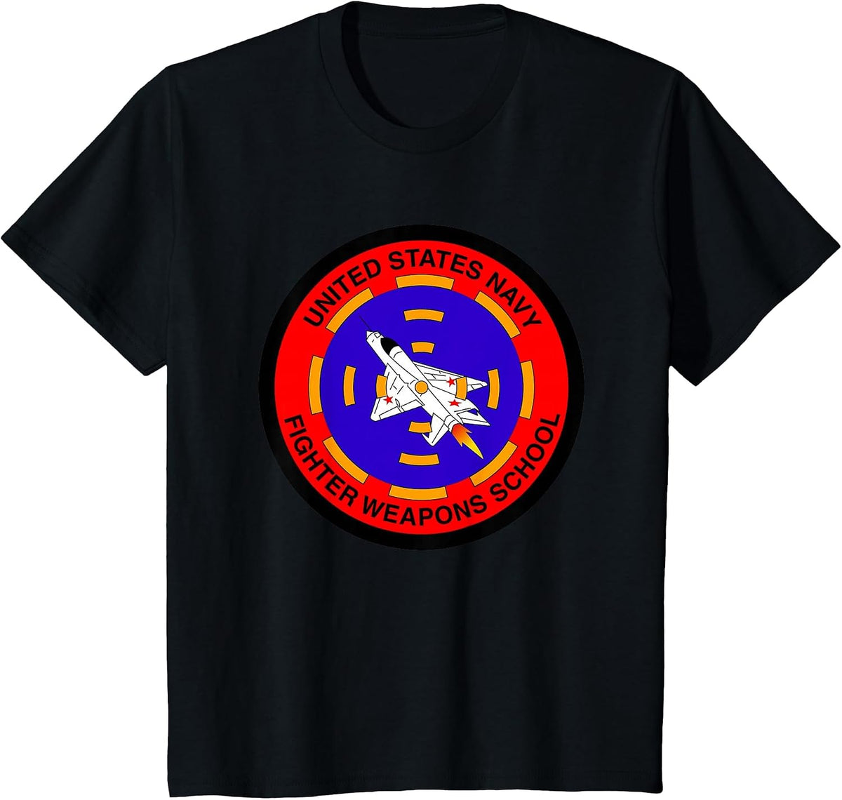 A Great Fighter Weapons School Aviation t-Shirt. T-Shirt - Black