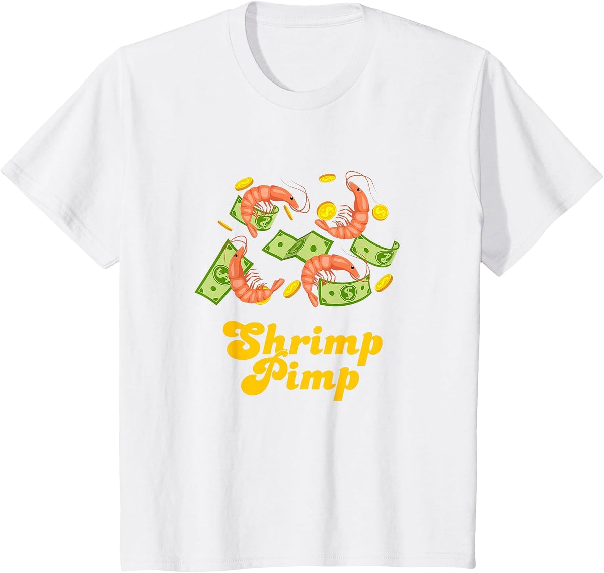 Shrimp Pimp Cherry Shrimp Aquarium Neocaridina Shirt T-Shirt - White