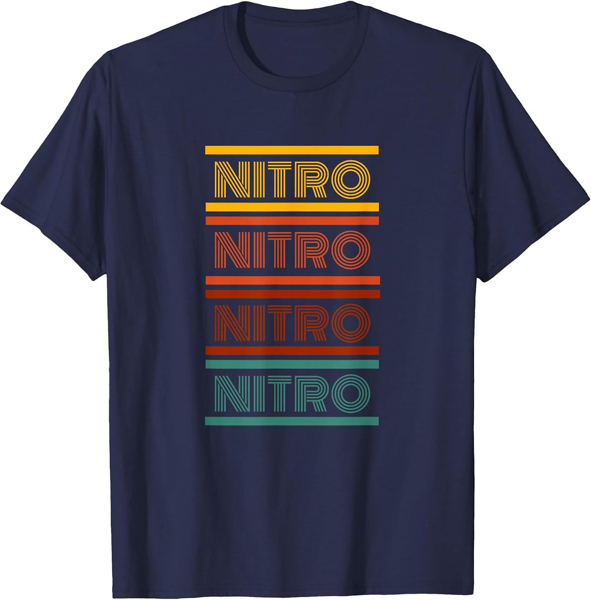 Nitro Car T-Shirt - Navy Blue