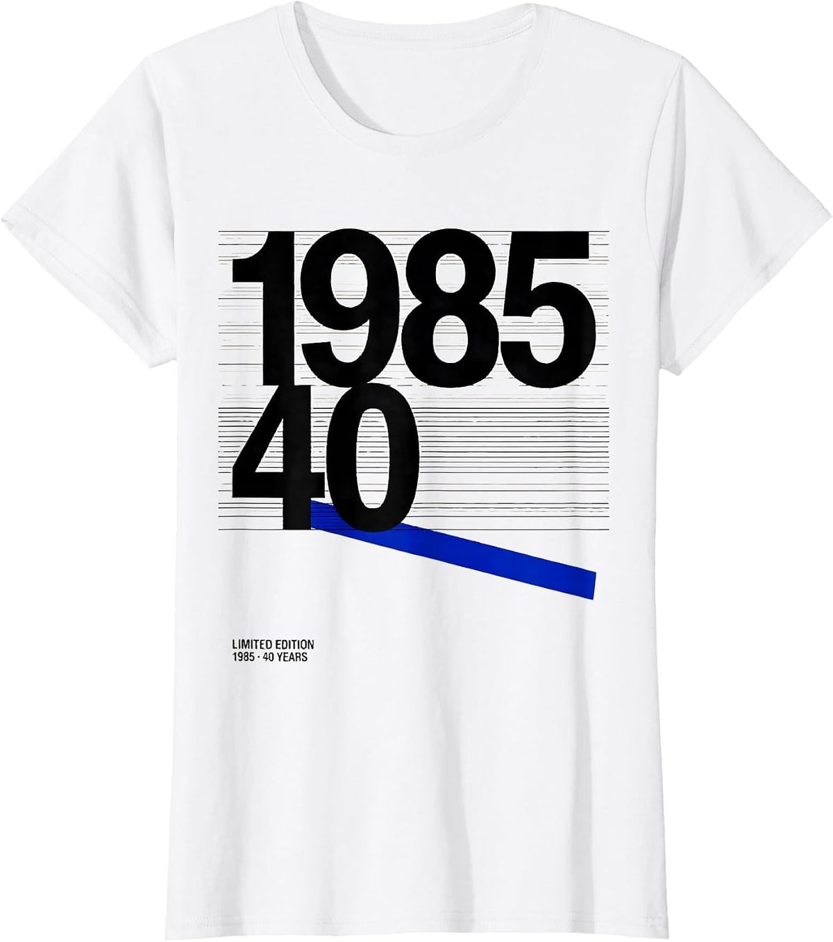 LIMITED EDITION 1985 · 40 YEARS Vintage Birthday Gag Father T-Shirt - White