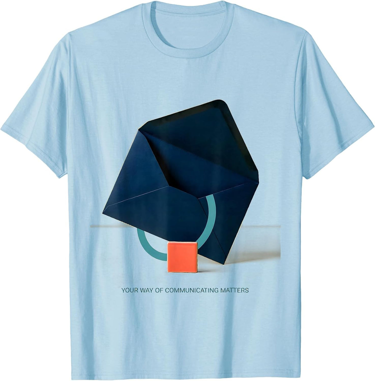 Men's Your Way Of Communicating Matters Speech Language T-Shirt - Baby Blue