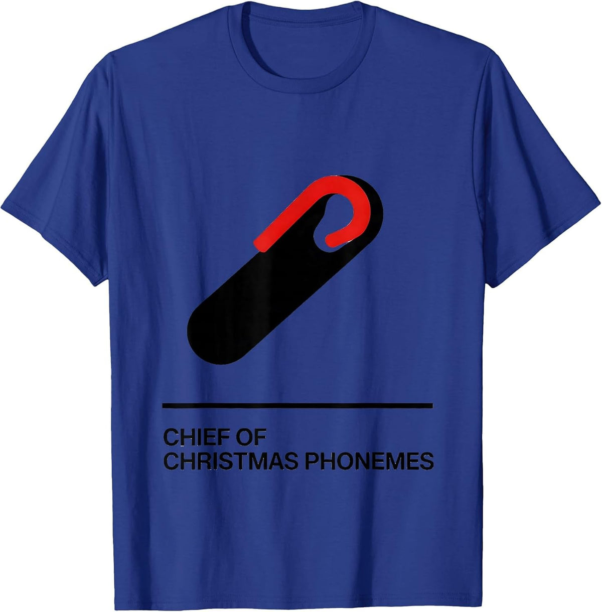 Chief Of Christmas Phonemes Funny Speech Therapist SLP T-Shirt - Royal Blue