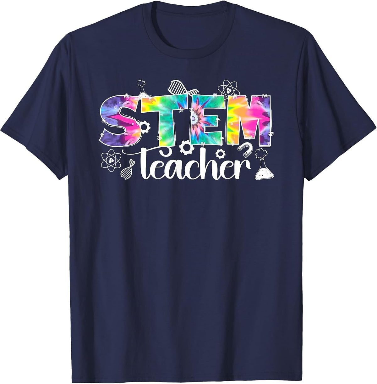 STEM Teacher Appreciation STEM Teaching T-Shirt - Navy Blue