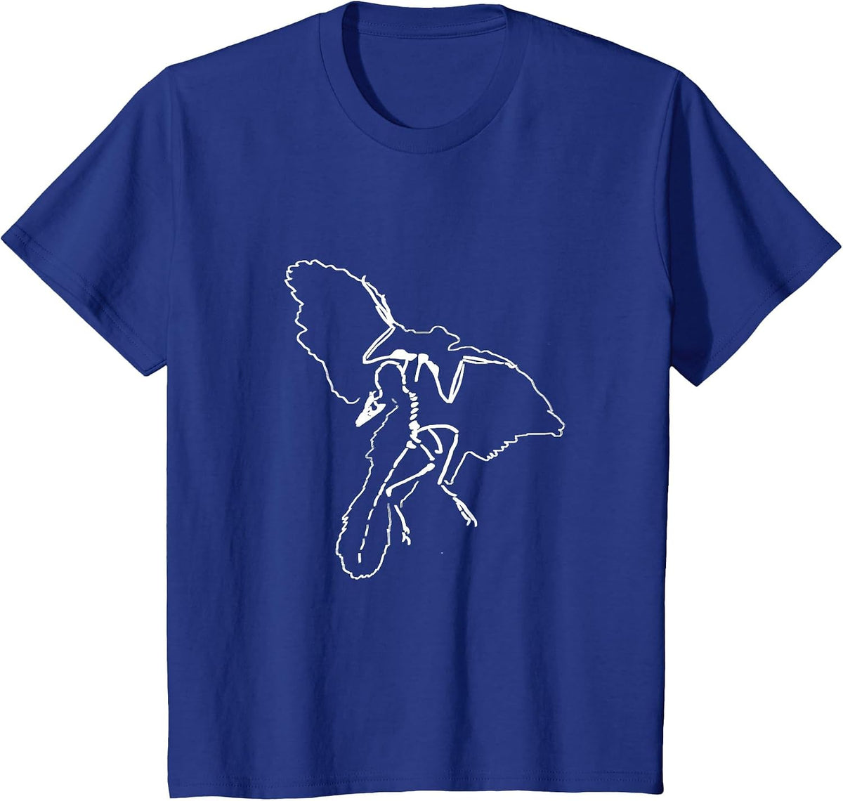 Archaeopteryx, Archaeopteryx, Famous Fossil, Ancient Bird T-Shirt - Royal Blue