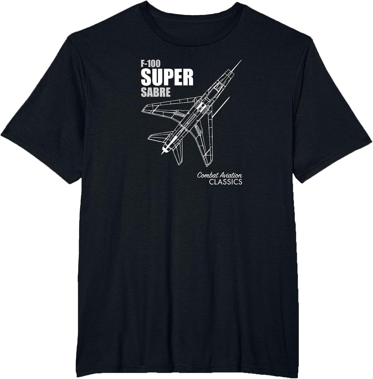 F-100 Super Sabre T-Shirt - Black