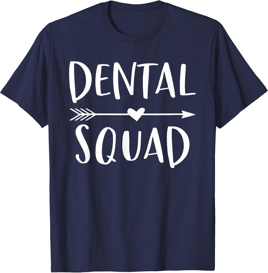 Dental Squad T-Shirt - Navy Blue