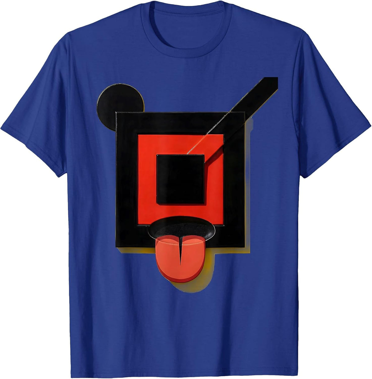 Men's Can I Lick It Periodic Table Glowing Element Tile T-Shirt - Royal Blue