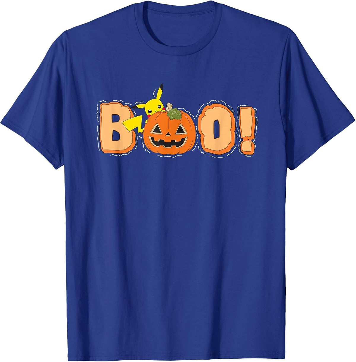 Halloween Pika Boo! T-Shirt - Royal Blue