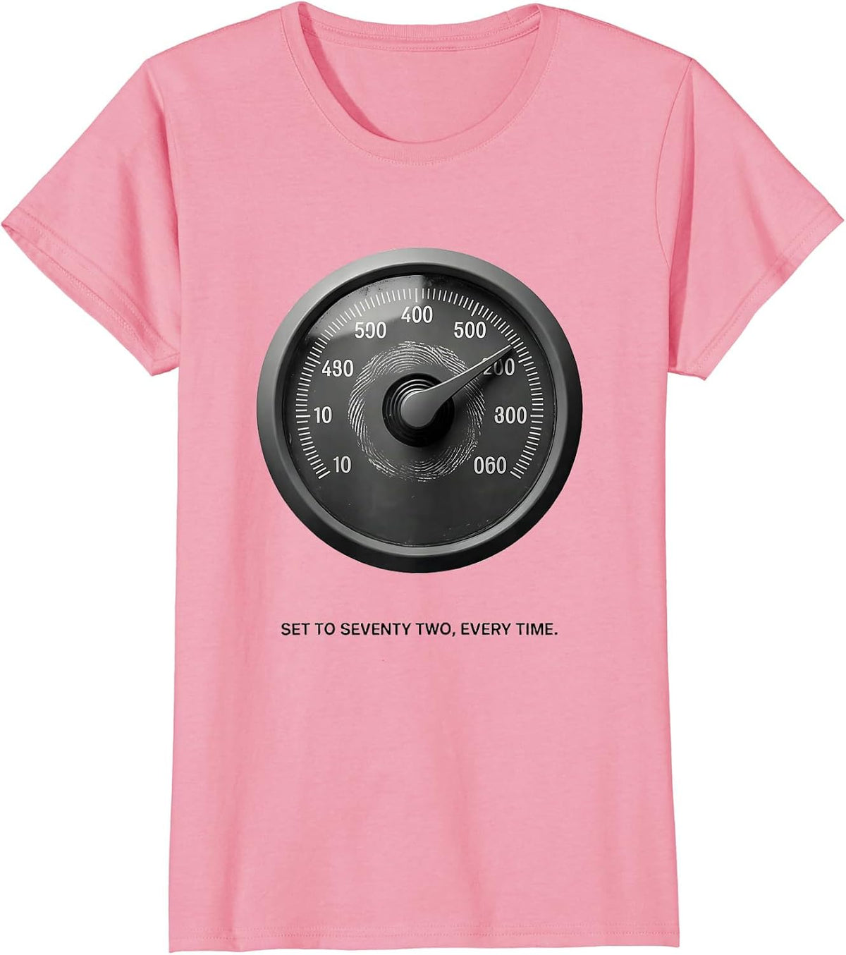 Women's Set To Seventy Two, Every Time Funny Maintenance Technician T-Shirt - Pink